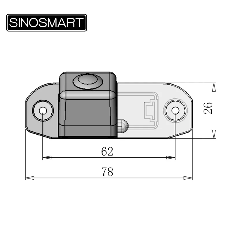 Автомобильная парковочная камера sinosmart в ассортименте для Volvo XC60 XC90 S40 S60 S60L S80L