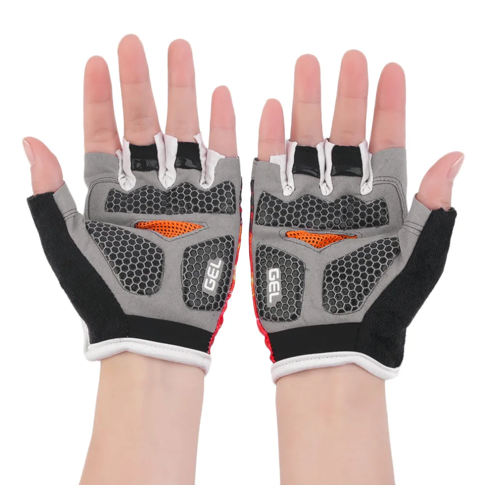 Sports font b Glove b font Half Finger font b Gloves b font Cycling Bike Short