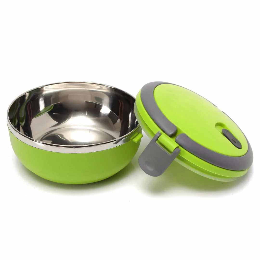 Ecofriendly 650ML 1Layer Thermal Insulated Lunch Box For Kids School Food Container Portable Picnic Bento Mayitr New