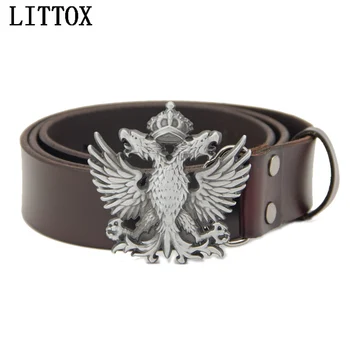 

Real cowhide belts men's Pin Buckle Belts Men's Punk Belt Genuine leather Waistband ceintures homme cummerbund Russian Belt