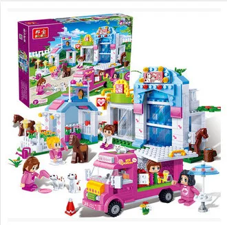 

6121 543pcs City Constructor Model Kit Blocks Compatible LEGO Bricks Toys for Boys Girls Children Modeling