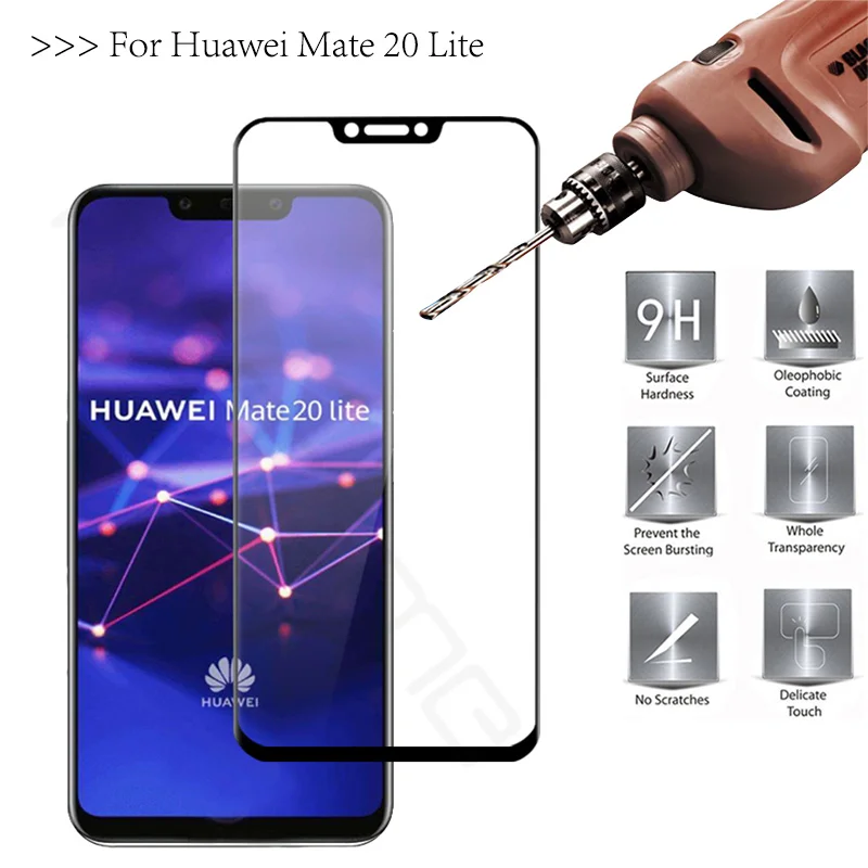 

Huawei Mate 20 Lite Tempered Glass Mate 20 Lite Screen Protector Huawei Mate 20Lite Global Version Full Cover Glass