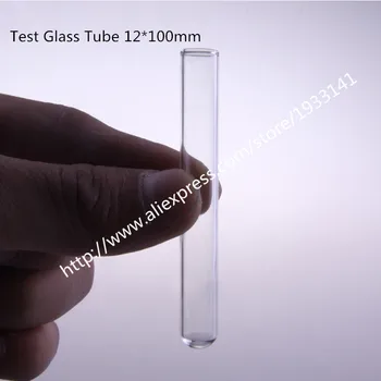 

Hot sale 500 /Lot Glass Container, Test Glass Tube 12*100mm