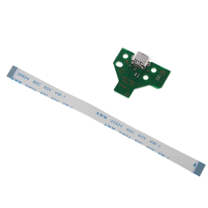 

USB Charging Port Socket Board JDS-011 For PS4 Controller With 12 Pin Cable