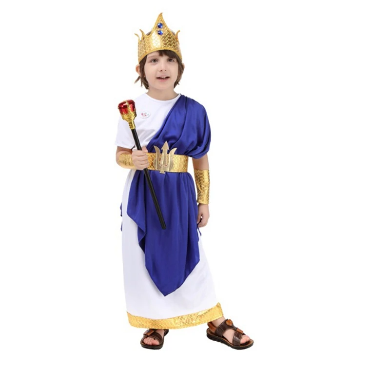 Halloween Party Cosplay Costumes Poseidon Costume For Kids Halloween Costumes For Children Cosplay Costume Halloween Costume For Kidscostumes For Parties Aliexpress