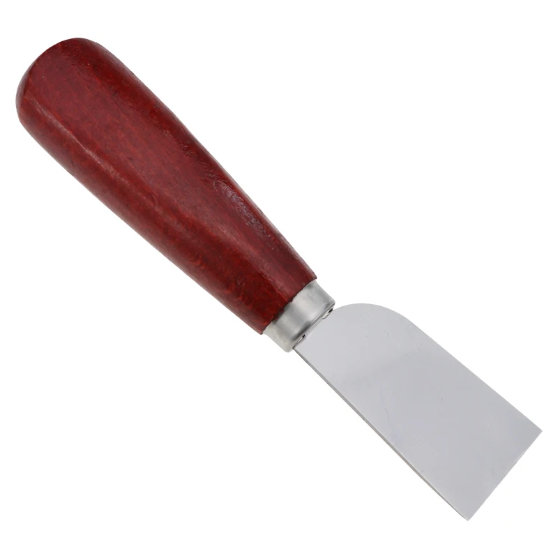 Профессиональный нож для резки кожи с деревянной ручкой переносной удобный инструмент для рукоделия функциональный идеальный