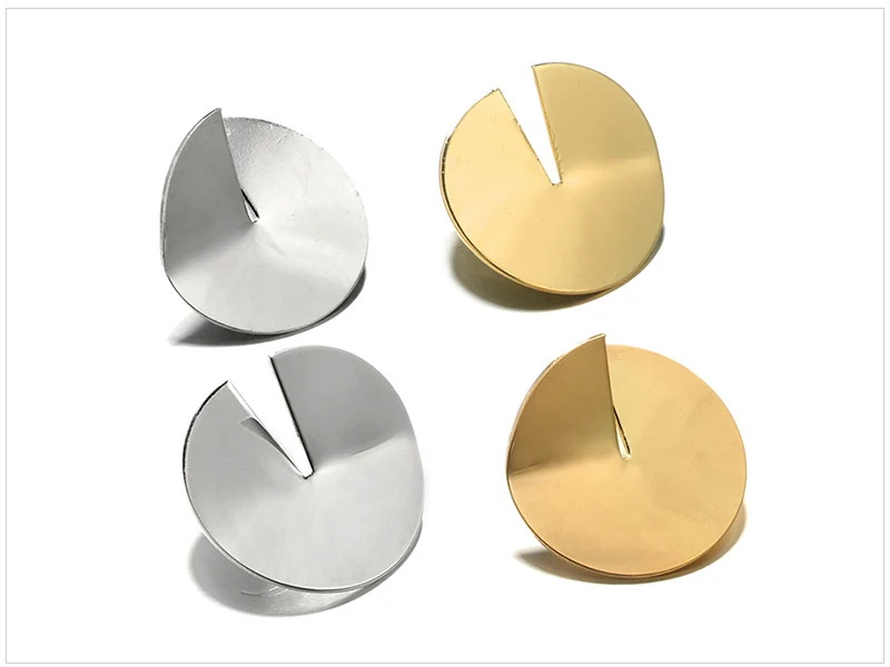 Silver Gold Earrings  (3)