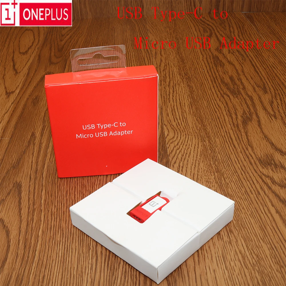 

ONEPLUS Charger Cable Converter Adapter Original Micro usb to Type C Portable keychain Transmission head For OnePlus 6 5t 5 3t 3