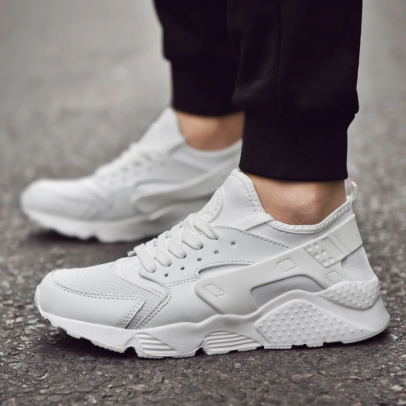 Белый LFFZ/мужские кроссовки; Летние кроссовки; Zapatillas Deportivas Hombre; дышащая повседневная обувь; Sapato ST325 - Цвет: Белый