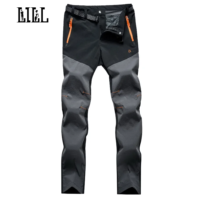 LILL | Стрейчевые быстросохнущие Водонепроницаемые брюки мужские весенние дышащие