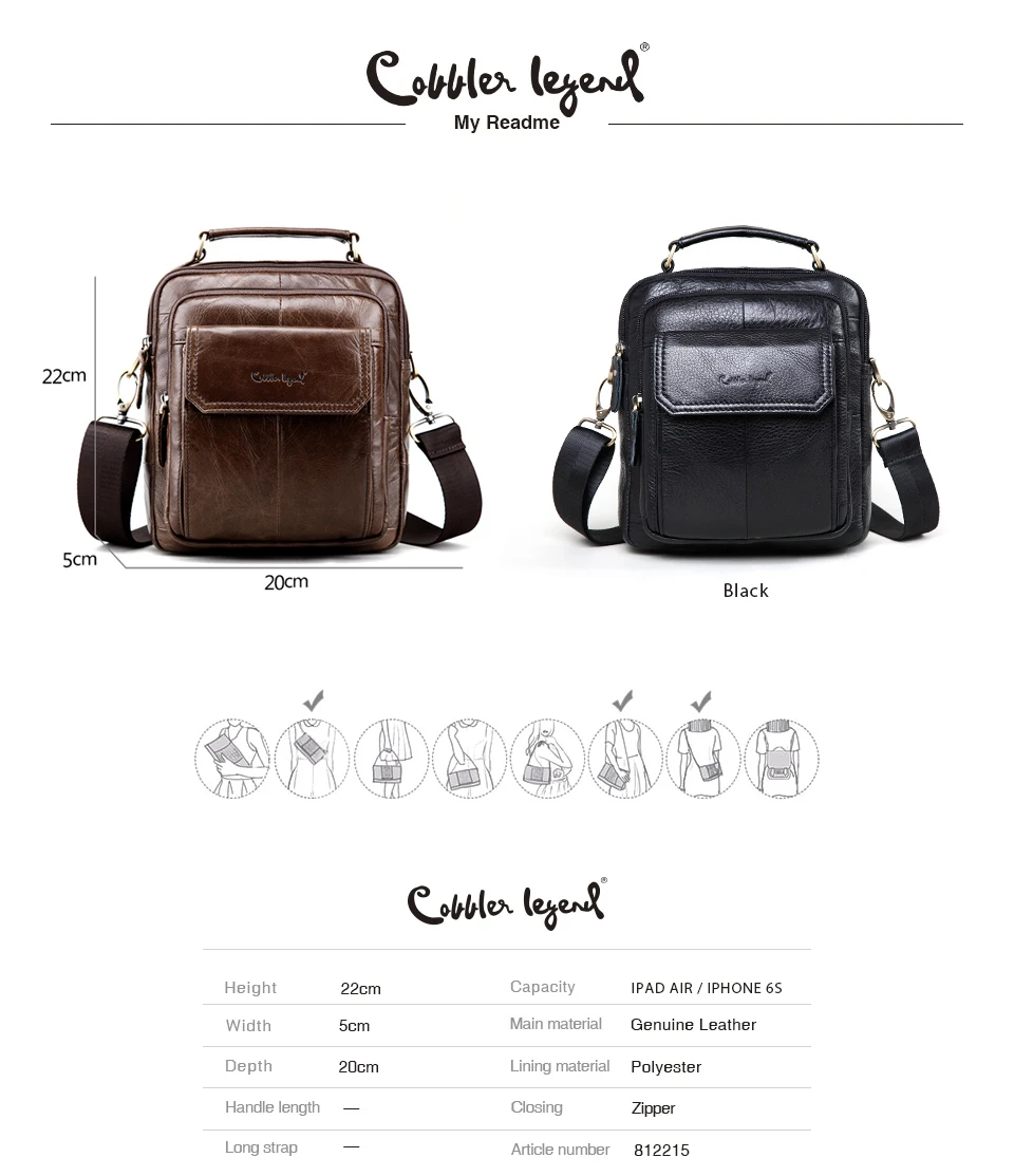 Bolsa a tiracolo