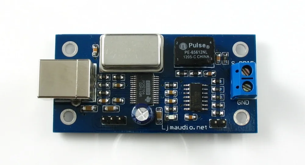 

Free Shipping! PCM2704 USB transfer S / PDIF USB sound card supports analog output digital SPDIF output module sensor