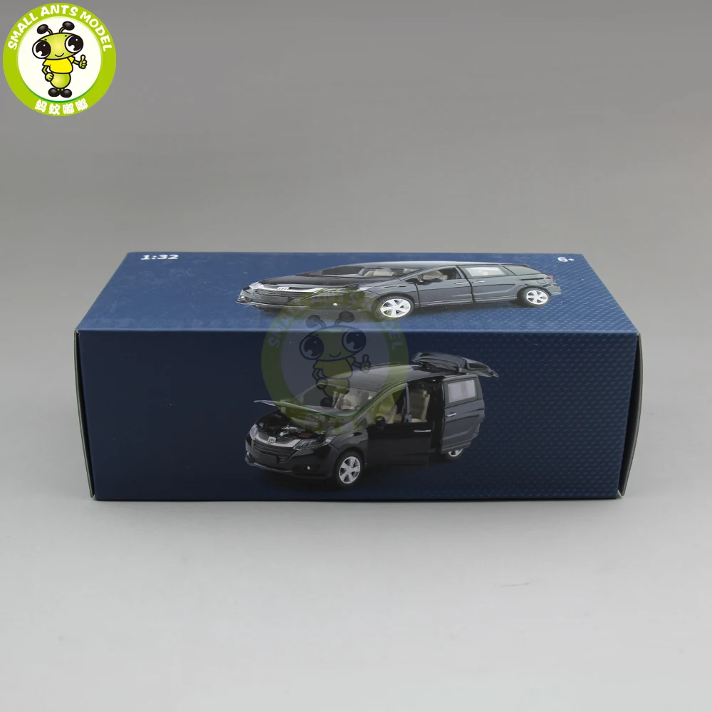 1/32 JACKIEKIM Odyssey MPV литая под давлением Металлическая Модель автомобиля игрушки для детей Детское звуковое освещение Вытяните назад подарки коллекция хобби