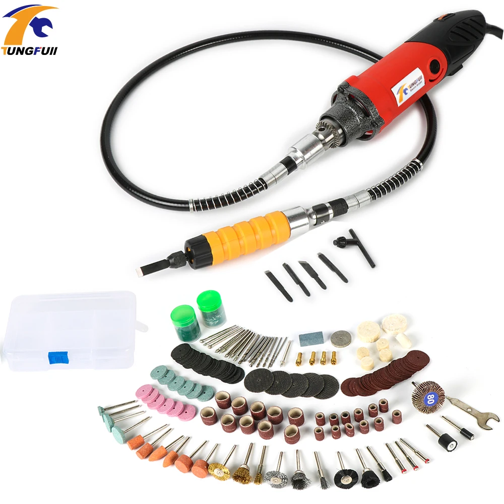 

Tungfull Mini Electric Drill dremel tools polishing engraver tool jewellery 6 Position Variable Speed Dremel Style Rotary Tools