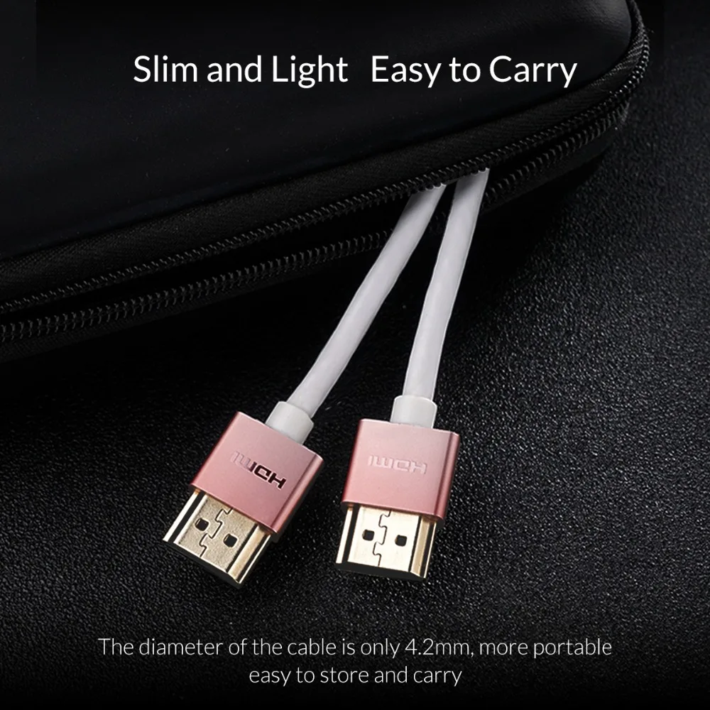 Кабель ORICO HDMI 2 0 4K 60 Гц кабель к / Micro для разветвителя ТВ ЖК ноутбука PS3 проектора