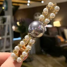 Новое поступление заколка для волос Заколка гребень аксессуар Женский жемчуг Бриллиантовая заколка для волос#3,2