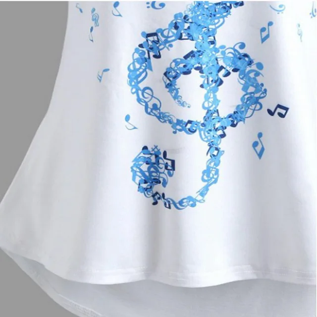 CALOFE New Women Running T-shirts Cross Back Musical Note O Neck T-Shirt Sleeveless Shirts Fitness Yoga Sleeveless Tank Tops