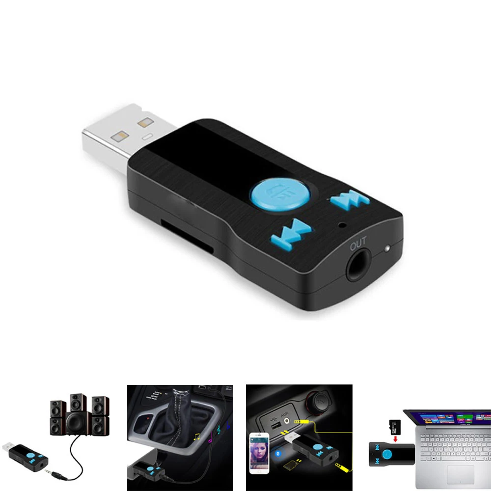 

Portable USB Bluetooth Transmitters Wireless Audio Music Stereo adapter Dongle receiver for TV PC Bluetooth Speaker Headphone