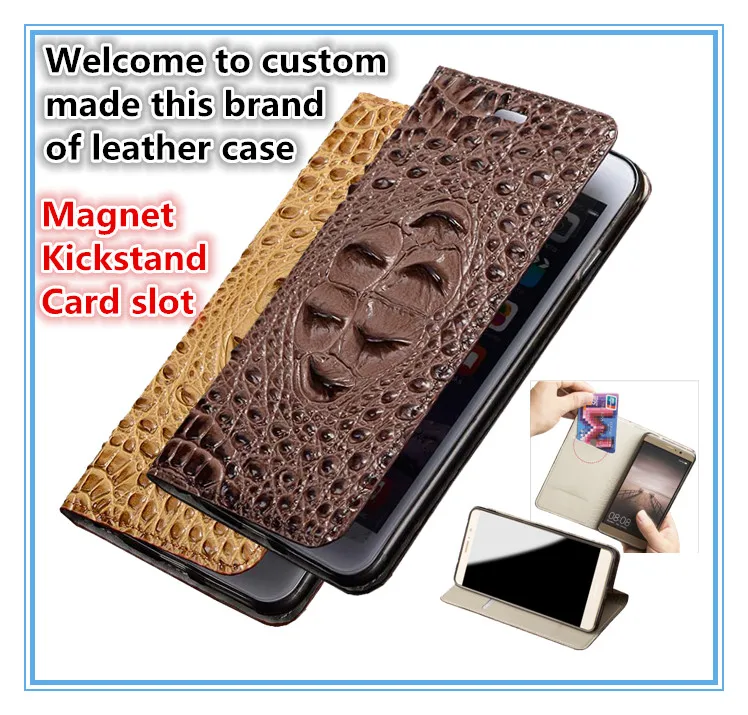 

TZ08 Magnet genuine leather kickstand flip case cover with card slots for Sony Xperia XA2(5.2') phone case free shipping