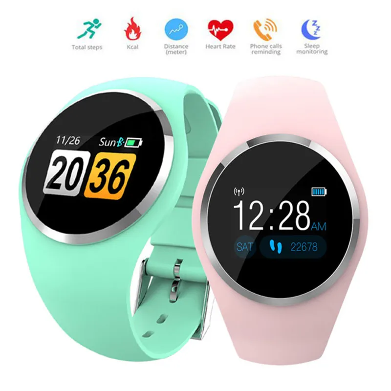 

Smart Bracelet Color Screen Q1 Smart Wristband Colorful Band Bluetooth Smart Band for Android and IOS Phone Women Smart Watch