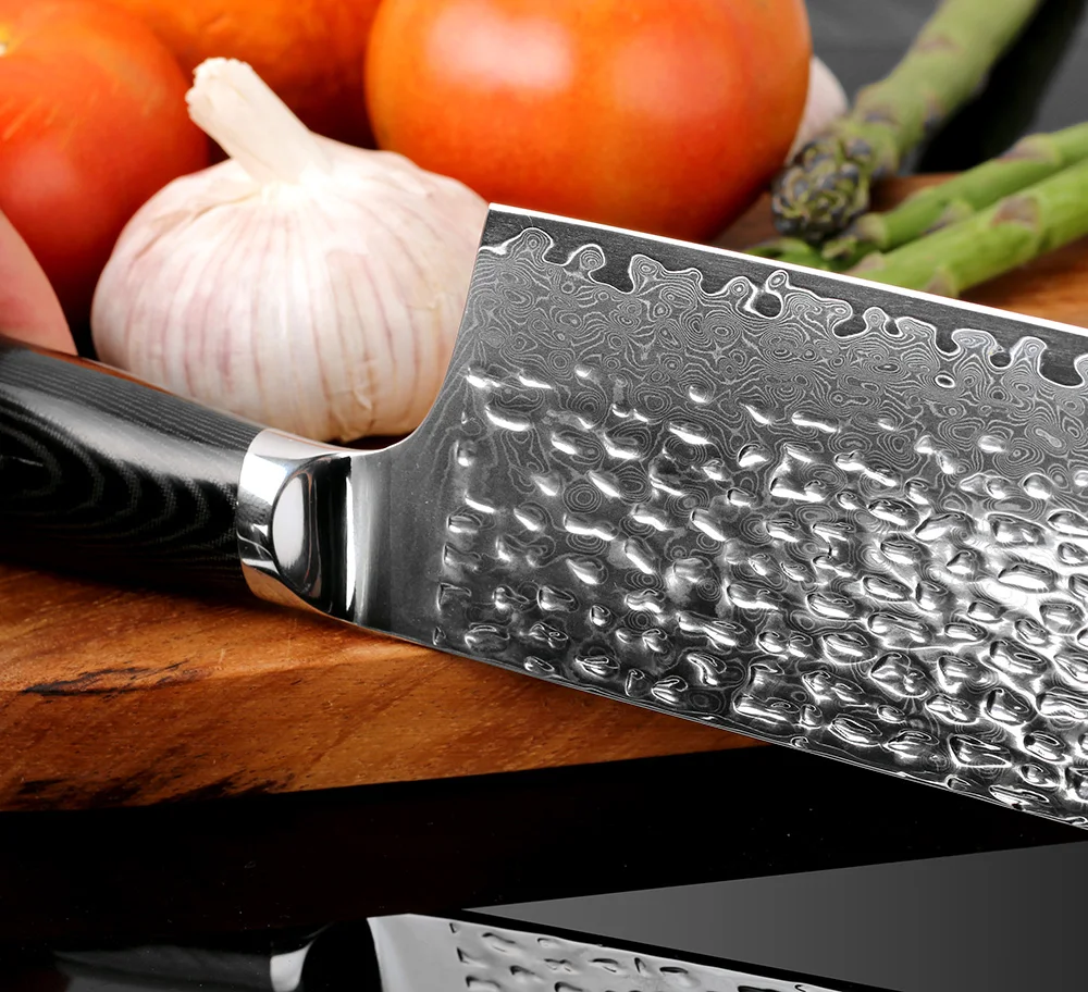  XITUO Damascus Knife 8 inch Professional Chef Knife 67 layer Damascus Steel Kitchen Knives Cleaver  - 32874942970