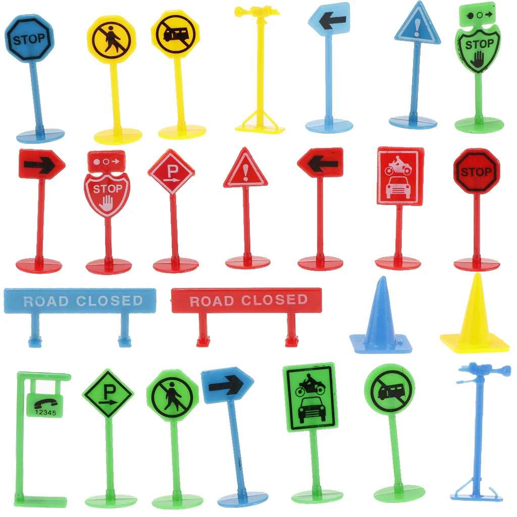 Traffic Signs Playset