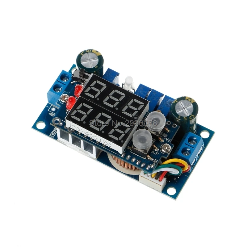 

1PC 5A MPPT Solar Panel Controller DC-DC Step-down CC/CV Charging Module Display LED