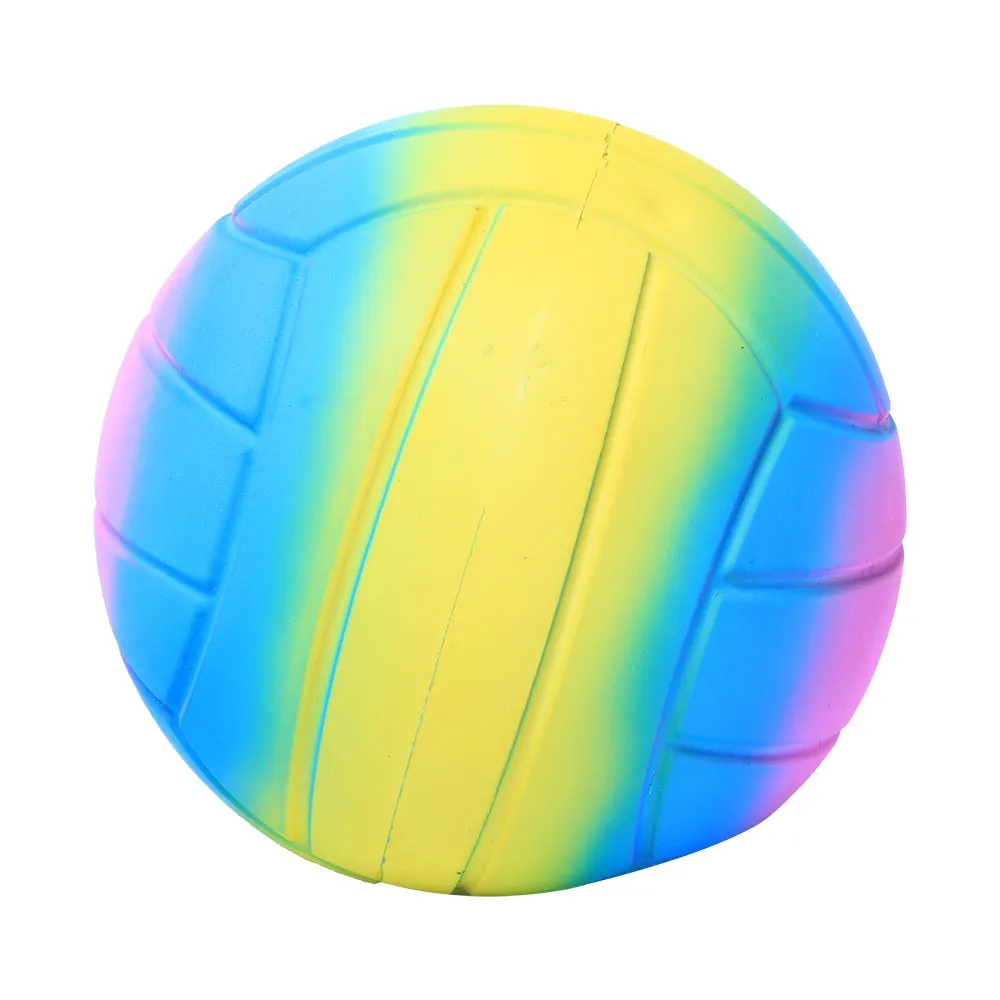 Мягкий Джамбо супер гигантский мягкий волейбол медленно поднимающийся сжимающий игрушка для снятия стресса для детей антистресс мягкий мячик 6,6