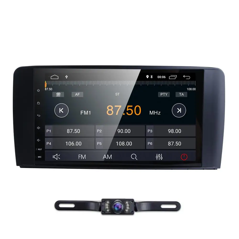 Android 9,0 4 ядра автомобиля gps для Mercedes Benz ML GL W164 ML350 ML500 GL320 Радио Стерео навигация без DVD плеера