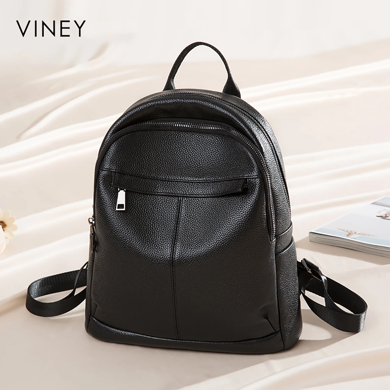 

Shoulder Bag Woman 2019 New Genuine Fashion Backpack Overfire Shoulder Bag Korean Edition Backpack Leisure Backpack