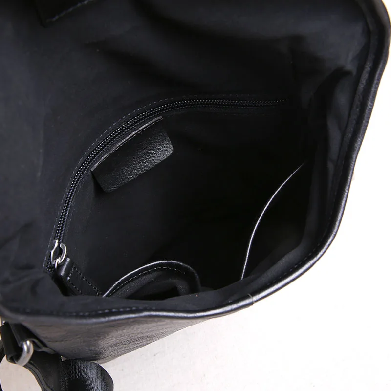 AETOO Shoulder bag men's leather crossbody bag new men's bag top layer leather ultra-thin men's casual bag