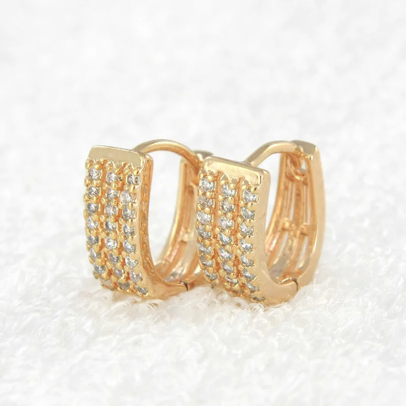 Золотые серьги кольца для женщин Boucle d'oreille Femmes Orecchini Donna Auskarai Brincos Oorbellen Earings Valentine