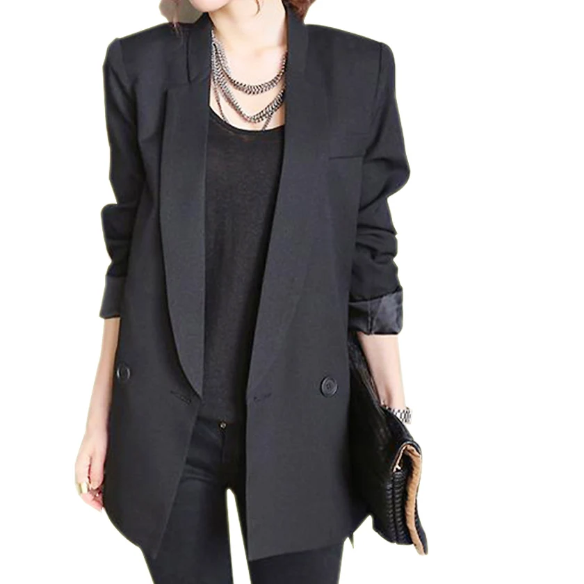 South Korea 2016 Cultivation The Long Sleeved Jacket Korean Female big size of small suit