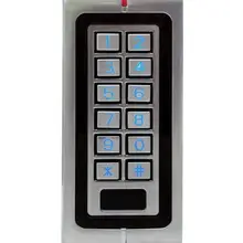 W1-C антистатические помех Металл водонепроницаемый клавиатура и RFID контроля доступа/читателя wiegand 26 для банк peison высокий уровень безопасности