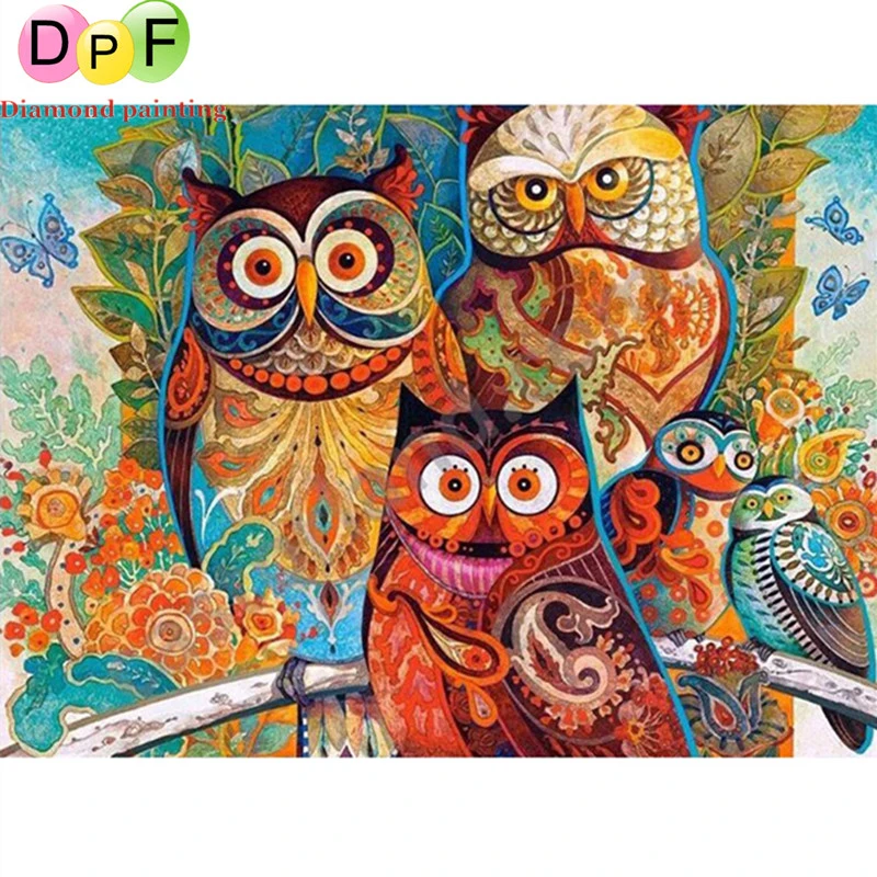 

DPF Diamond Embroidery Needlework Kits Colored Unicorn Diamond Painting Cross Stitch Rhinestone Diamond Mosaic Home Decor crafts