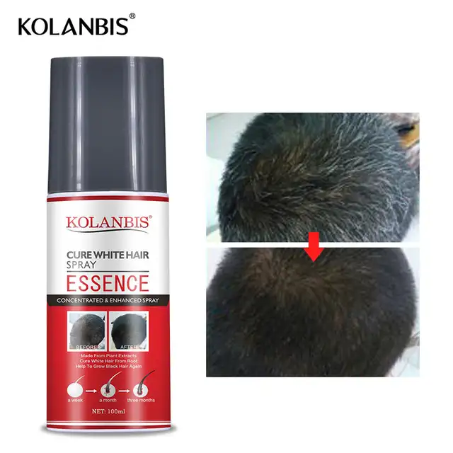 Hair Spray Magical Chinese Herbal Medicine Natural White Hair