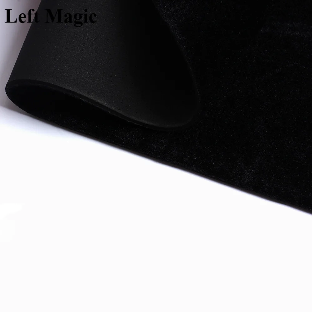 Большой размер 60*40 см черный профессиональный покер карты колода коврик крупным планом магические трюки волшебник реквизит игрушка монета Иллюзия magiaE8881
