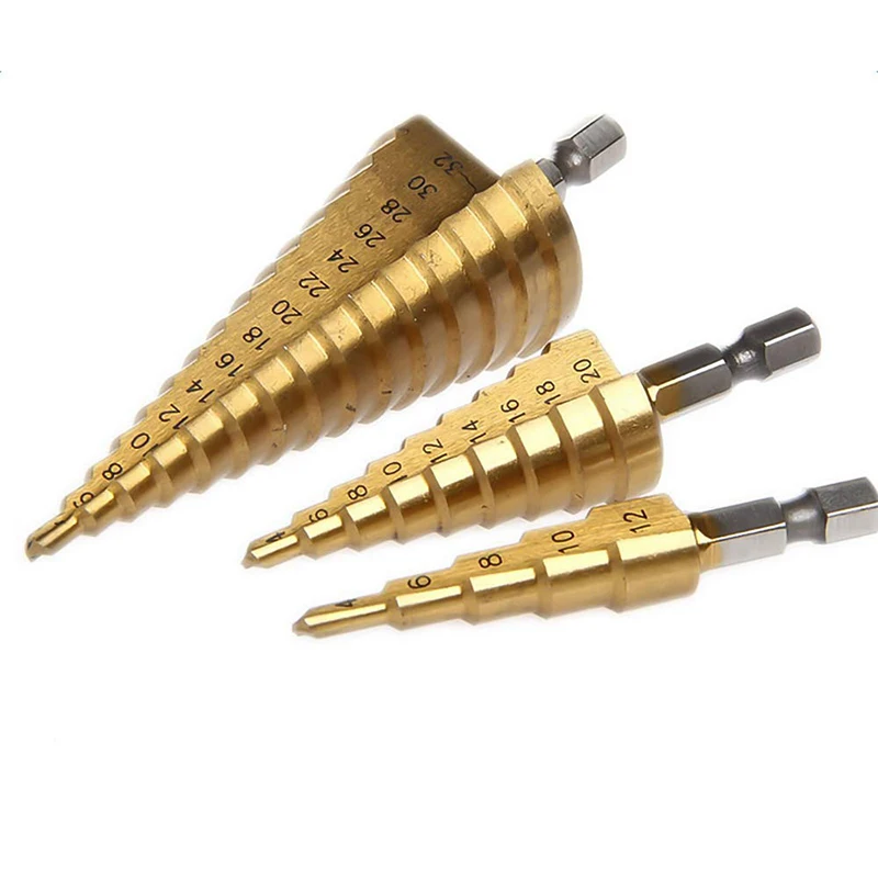 Taper Drill Bit Set Hole Cutter Metric