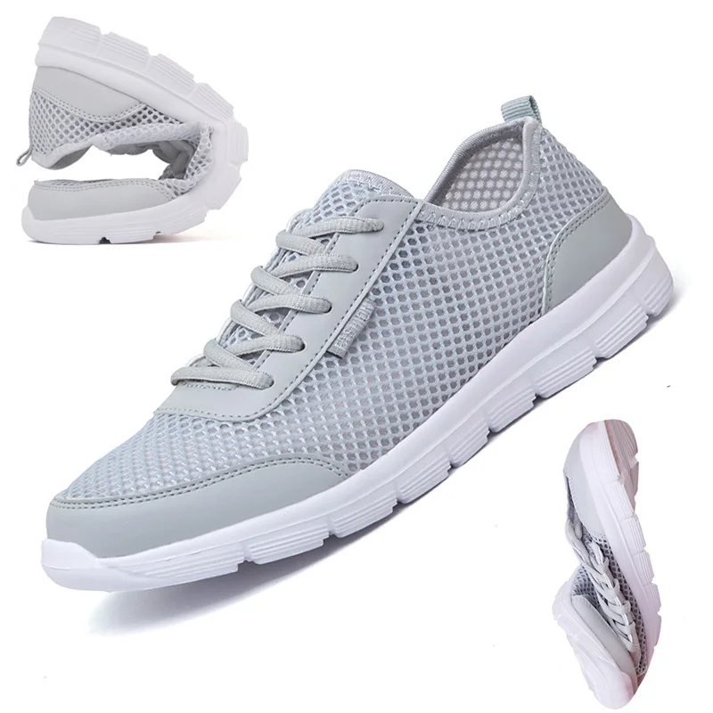 

QASDUO Breathable Mesh Running Shoes For Couple Lover Lightweight Summer Outdoor Sports Shoes Comfortable baskets sport homme