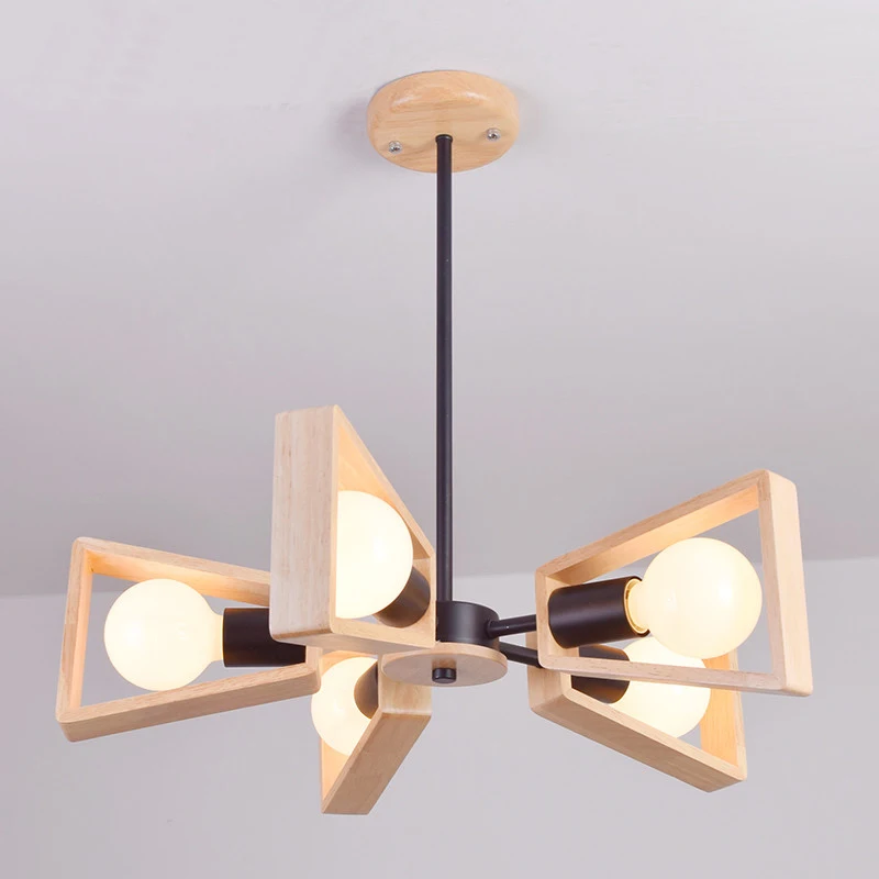 Aliexpress New Modern Wood Pendant Light Nordic Style New Modern Wood Pendant Light Nordic Style Suspension Luminaire Hanging Lamp Vintage Rustic Lampshade