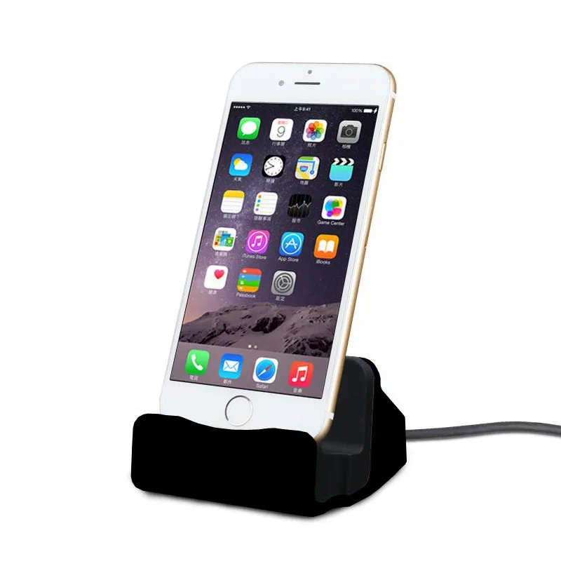 for iPhone Charger Dock Desk Charger Charge and Sync Stand for iPhone