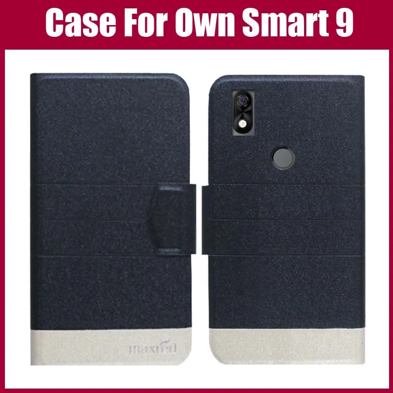 

Hot Sale! Own Smart 9 Case New Arrival 5 Colors Fashion Flip Ultra-thin Leather Protective Cover For Own Smart 9 Case