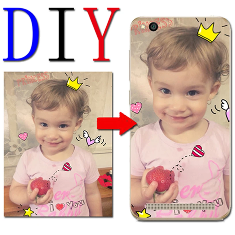 DIY Personalized custom photo name Customize printing your