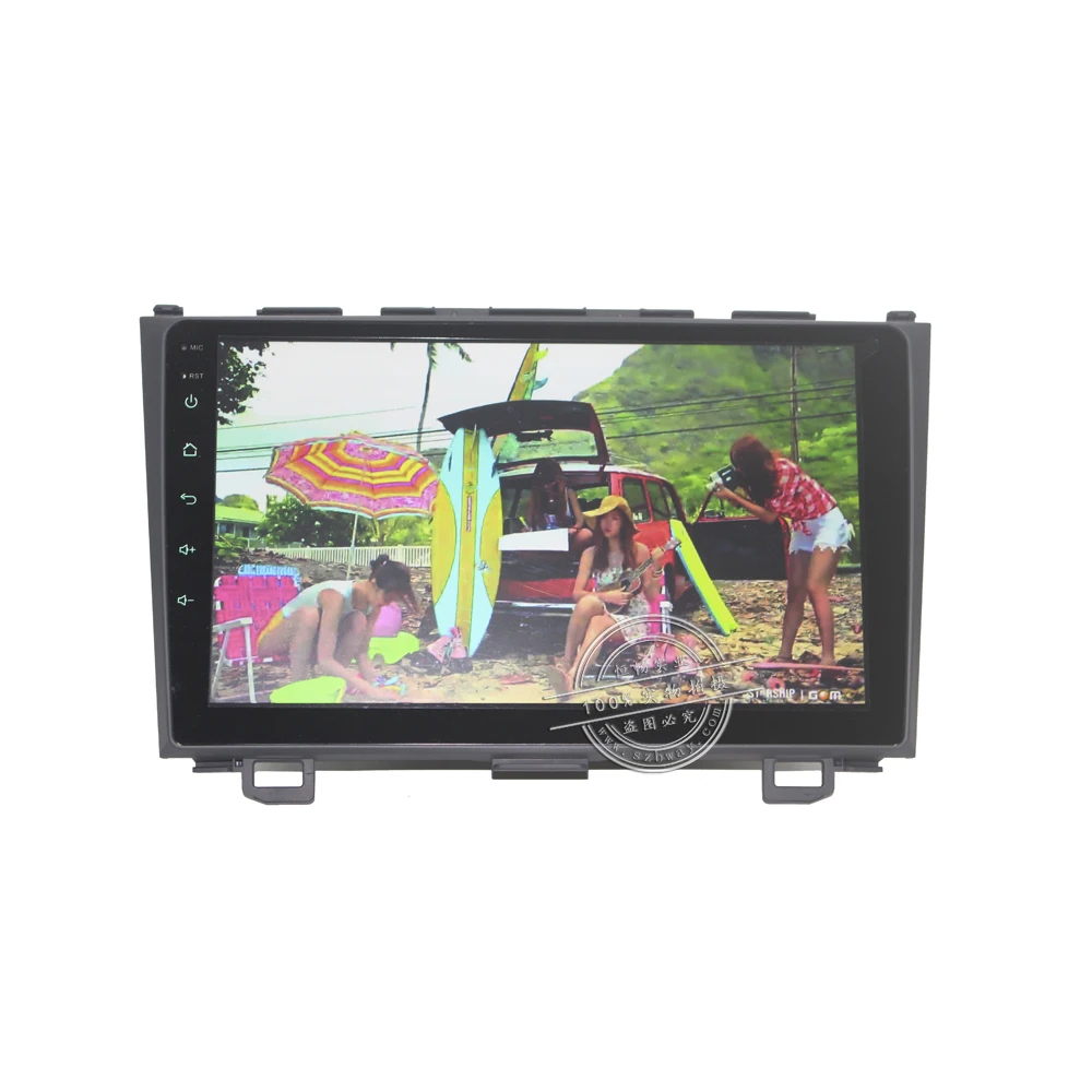 Top HACTIVOL 9" Quad core car radio gps navigation for HONDA CR-V 2006-2011 android 7.0 car DVD player with 1G RAM 16G ROM 14