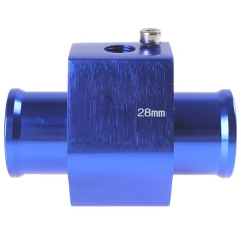 

New arrival! 28mm Water Temperature Temp Sensor Guage Adapter Aluminium with Clamps
