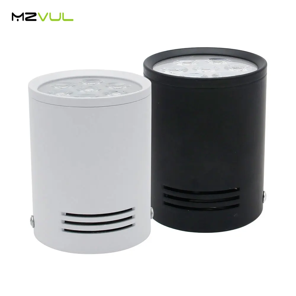 

Dimmable LED Cree Surface Mounted Downlight 3W/7W/9W/12W White/Black Housing AC85-265V Ceiling Spot Light Home Decor