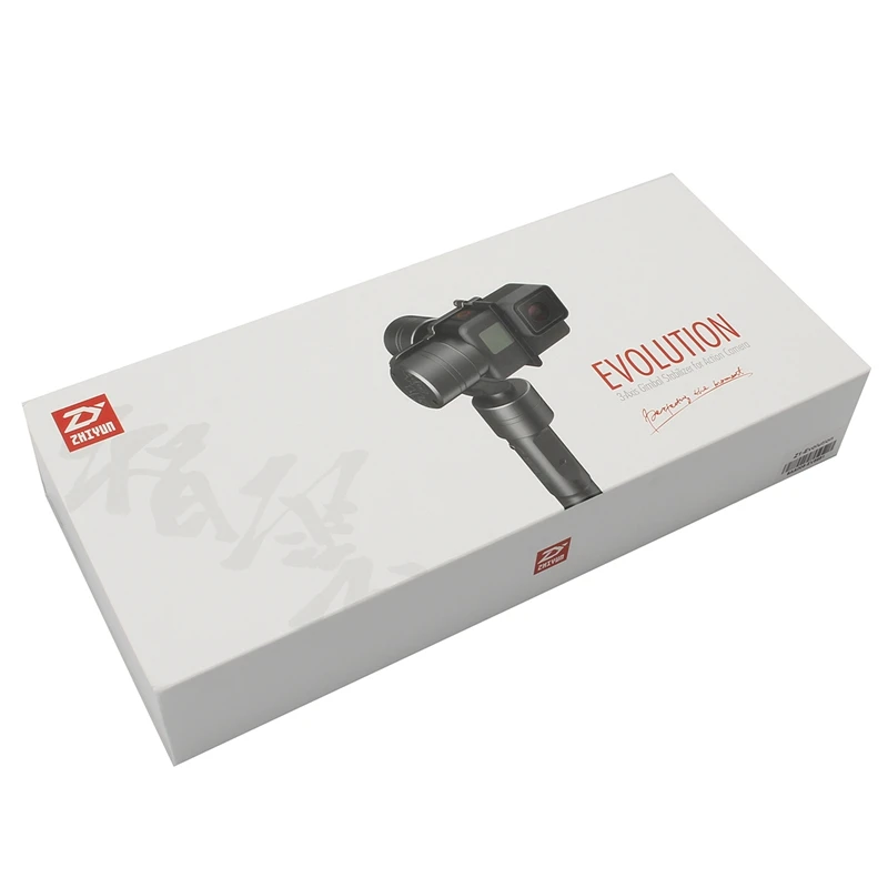 Zhiyun Z1 Evolution 3-х позиционный ручной карданный стабилизатор для gopro hero 7 белый дополнительный монитор Камера sjcam YI Action Камера s