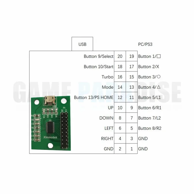 single player game controller 6