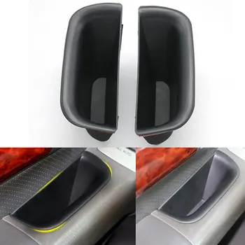 

BBQ@FUKA 2Pcs/set Fit For 2004-2009 Toyota Prado Land Cruiser J120 ABS Front Door Armrest Storage Box Bin Container Car-Styling