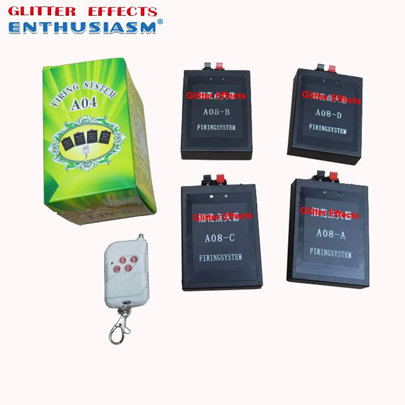 

A04 4 channel receiver remote control wedding machine